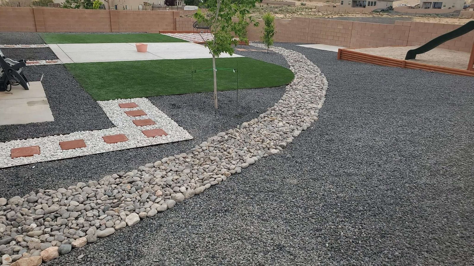 Gravel installation in Albuquerque, NM